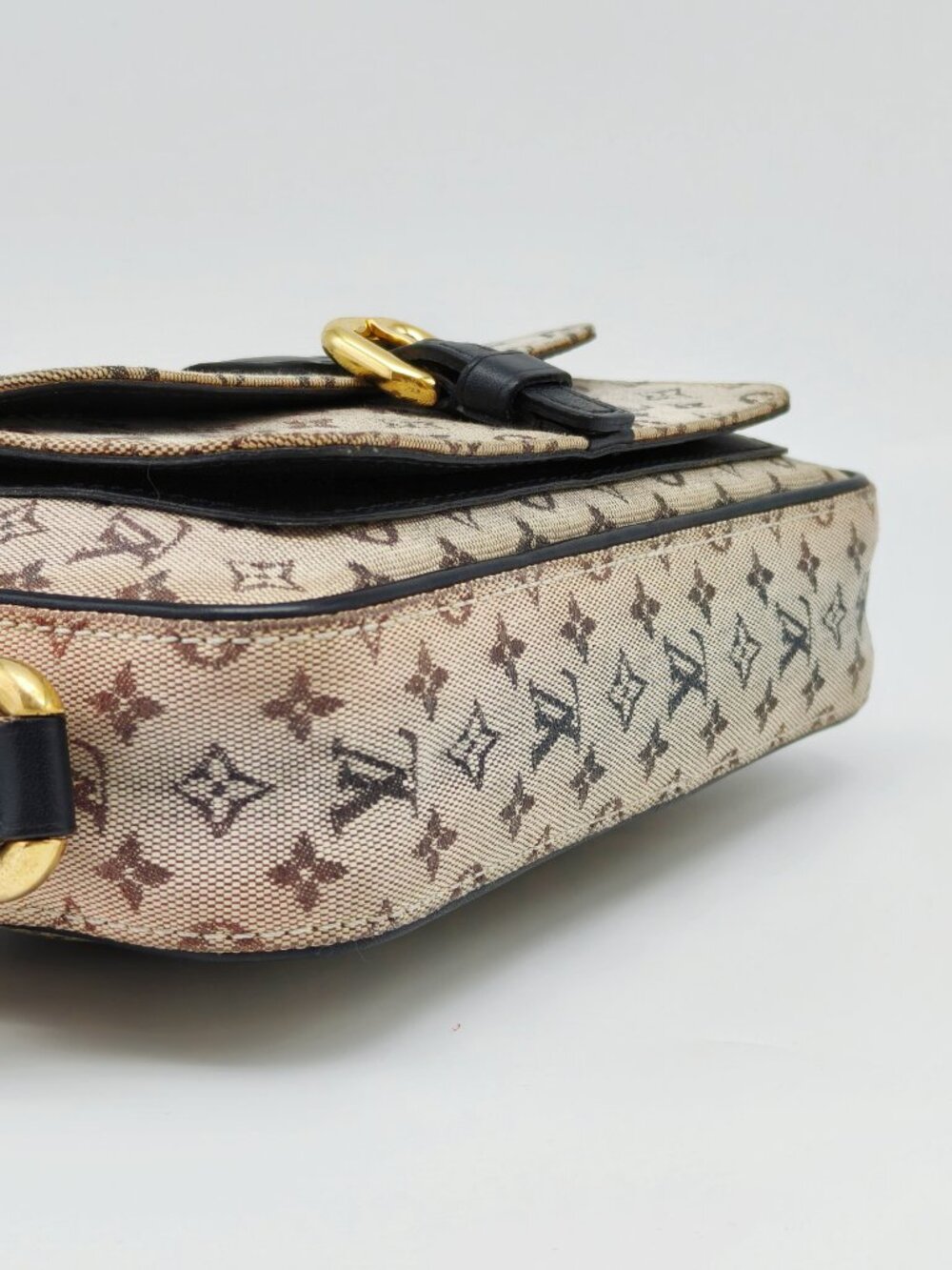 Louis Vuitton Mini Lin Juliette Crossbody Bag Monogram Canvas Shoulder Purse - Picture 7 of 13